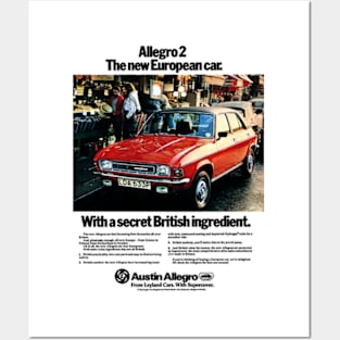 AUSTIN ALLEGRO - advert Posters and Art